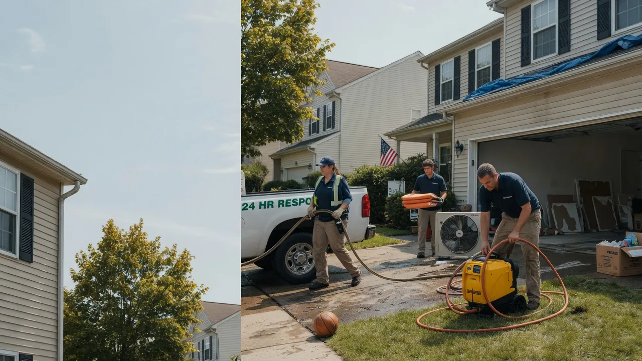 Emergency Water Damage Restoration in De Mossville, KY near me